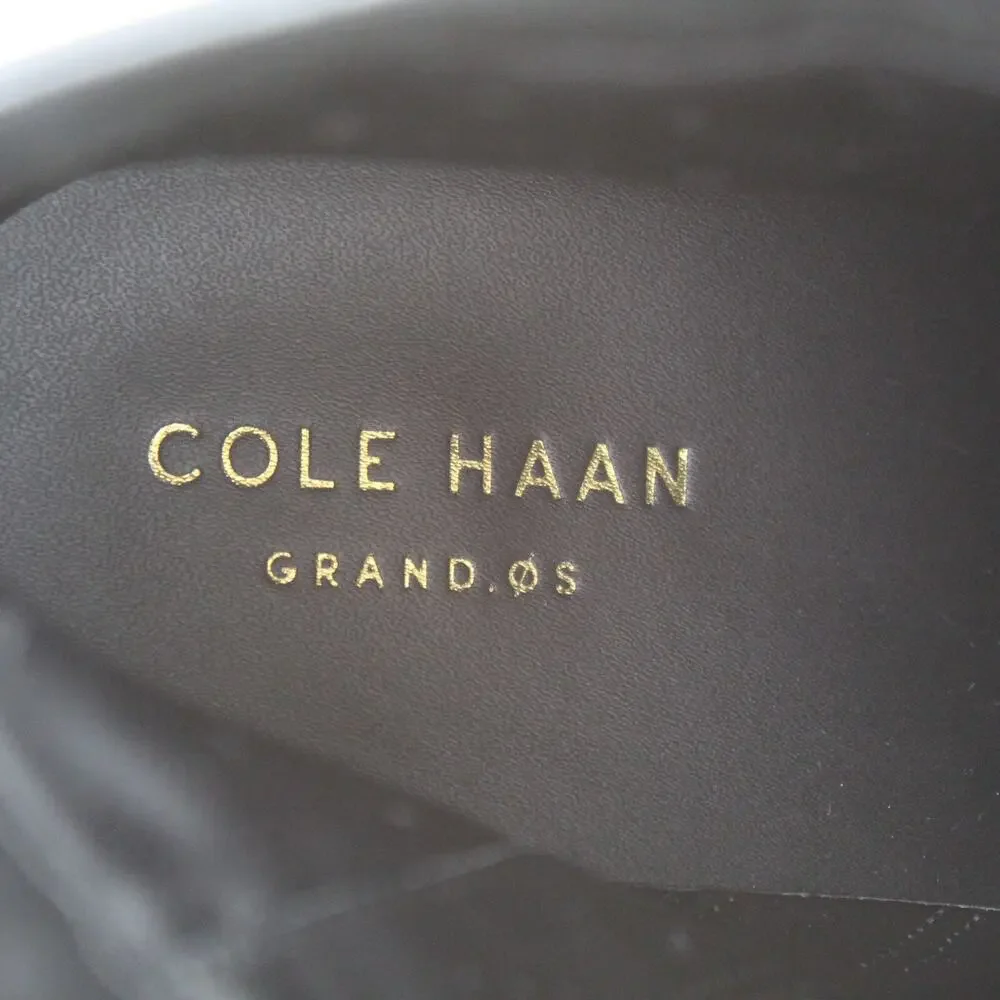 Cole Haan Boots Womens 8 Black Leather Grand OS Zipper Harness Ankle Bootie - Picture 10 of 11